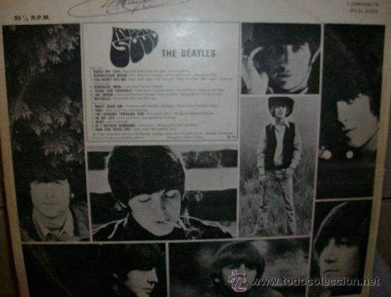 Discos de vinilo: rubber soul. the beatles.emi odeon. 1966 - Foto 5