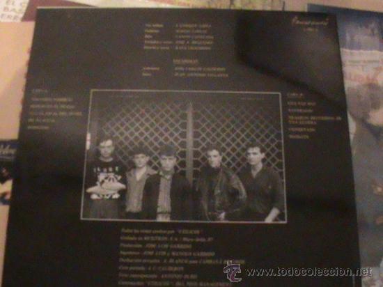Discos de vinilo: ETILICOS LUZ AL FINAL DEL TUNEL.lp en estado impecable y sin uso - Foto 2