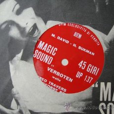 Discos de vinilo: FRED TRAVERS - GEORGE BRETT AND HIS BAND - VERBOTEN - SINGLE FLEXI - MAGIC SOUND