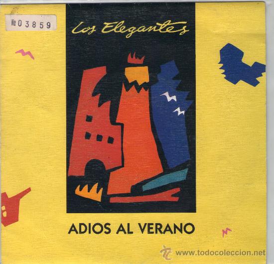Discos de vinilo: SINGLE - LOS ELEGANTES - &rdquo;ADIOS AL VERANO&rdquo;. - Foto 1