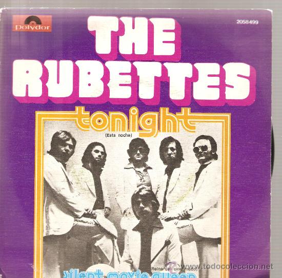 Discos de vinilo: Single THE RUBETTES - TONIGHT - Foto 1