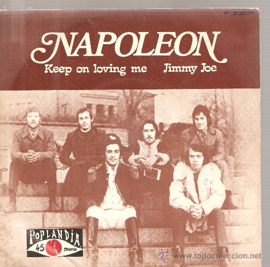 Discos de vinilo: Single NAPOLEON - KEEP ON LOVING ME - Foto 1