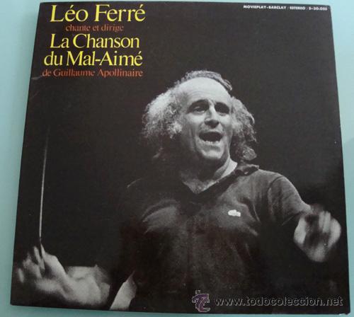 Discos de vinilo: LEO FERRE - LA CHANSON DU MAL AIME - LP DE1973 - Foto 2