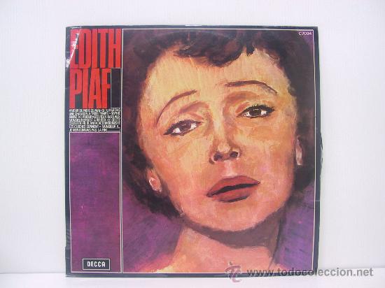 Discos de vinilo: EDITH PIAF - RARO EDICION ESPA&Ntilde;OLA - DECCA 1970 - Foto 1