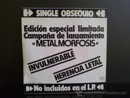 Discos de vinilo: BAR&Oacute;N ROJO, EDICI&Oacute;N ESPECIAL LIMITADA - SINGLE DE VINILO - Foto 1
