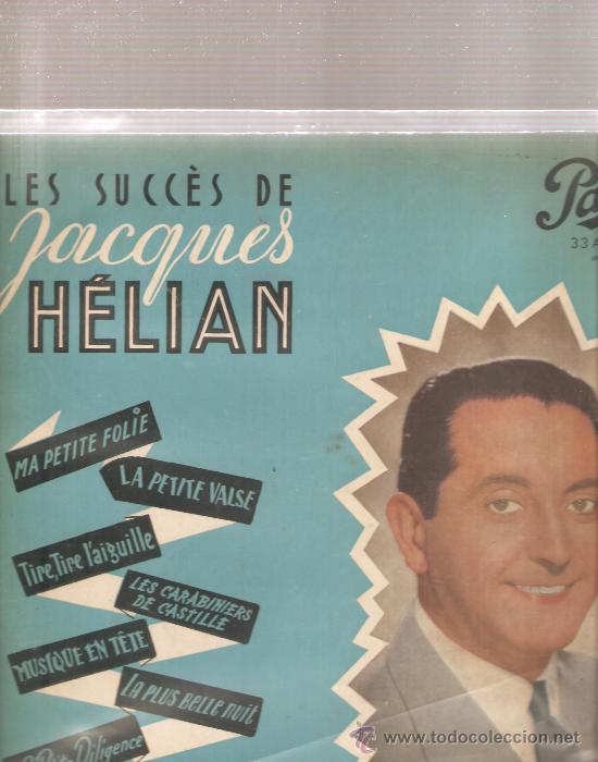Discos de vinilo: LP LE SUCCES DE JACQUES HELIAN . - Foto 1