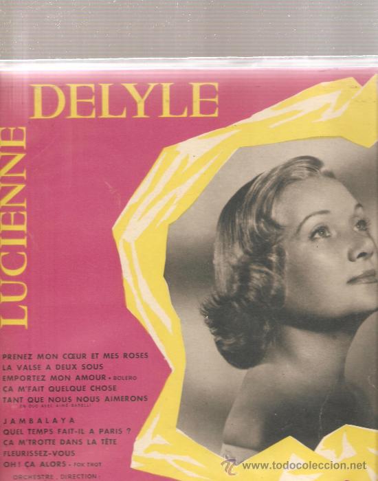 Discos de vinilo: LP LUCIENNE DELYLE - DISQUE N.2 - Foto 1