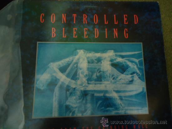 Discos de vinilo: CONTROLLED BLEEDING, SONGS FROM THE GRINDING WALL 1989 - Foto 1