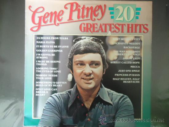Discos de vinilo: GENE PITNEY- 20 CREATESTHITS - Foto 1