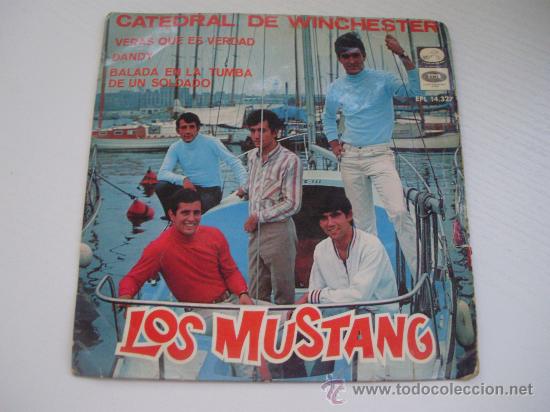 Discos de vinilo: LOS MUSTANG - CATEDRAL DE WINCHESTER - EMI - Foto 1
