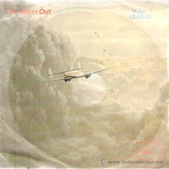 Discos de vinilo: Single MIKE OLDFIELD - FIVE MILES OUT - Foto 1