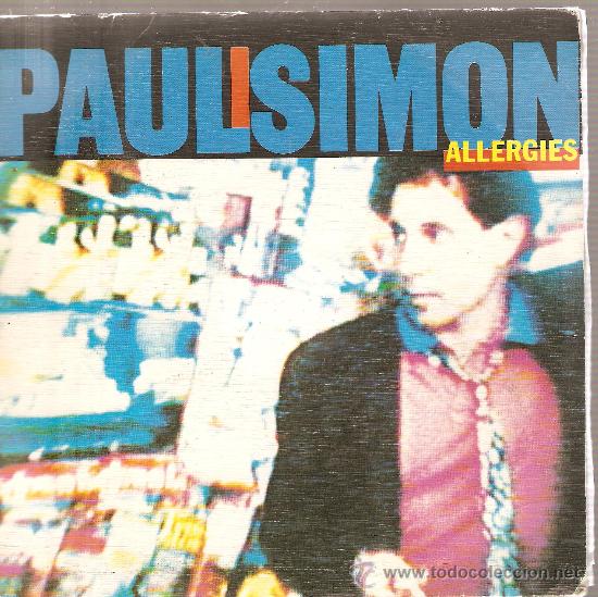 Discos de vinilo: Single PAUL SIMON - ALLERGIES - Foto 1