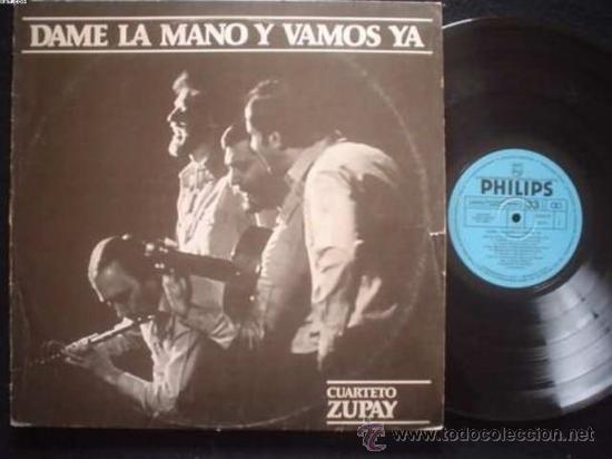 Discos de vinilo: LP argentino del Cuarteto Zupay a&ntilde;o 1981 - Foto 2