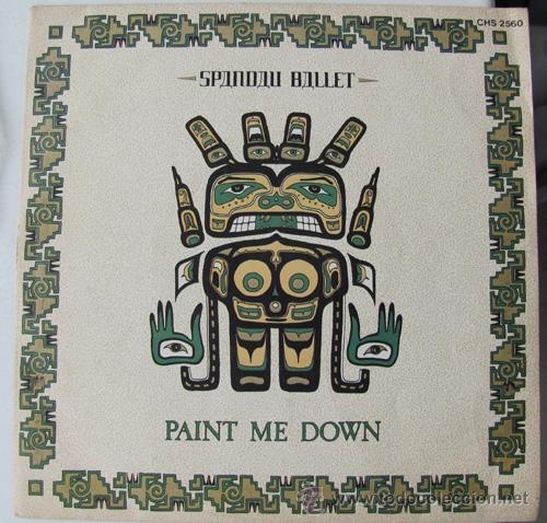 Discos de vinilo: SPANDAU BALLET - PAINT ME DOWN - SINGLE FRANCES - Foto 1