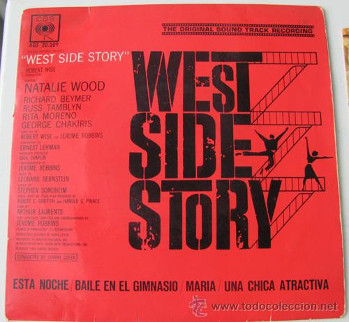 Discos de vinilo: WEST SIDE STORY - EP DE 1962 - Foto 1