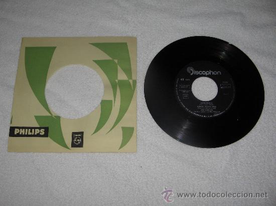 Discos de vinilo: SINGLE JOE SENTIERI CON LA ORQUESTA DE BIG MITCHEL - Foto 1
