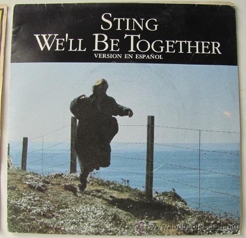 Discos de vinilo: STING - WELL BE TOGETHER - SINGLE 1987 - Foto 1