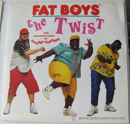 Discos de vinilo: FAT BOYS - THE TWIST - SINGLE 1988 - Foto 1