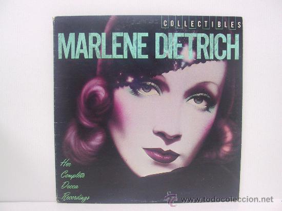 Discos de vinilo: MARLENE DIETRICH - HER COMPLETE DECCA RECORDINGS - ORIGINAL U.S.A - MCA 1982 - Foto 1