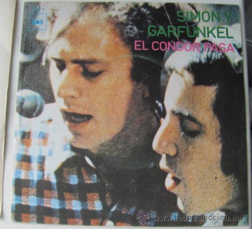Discos de vinilo: SIMON & GARFUNKEL - EL CONDOR PASA - SINGLE 1970 - Foto 1