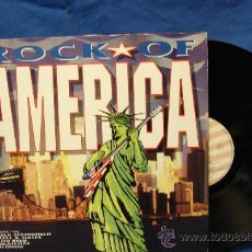 Discos de vinilo: - ROCK OF AMERICA - TRAX MUSIC 1989