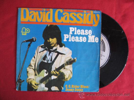 Discos de vinilo: DAVID CASSIDY - PLEASE PLEASE ME - 45rpm - Foto 1