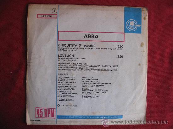 Discos de vinilo: ABBA - EN ESPA&Ntilde;OL - 45rpm - Foto 2