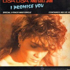 Discos de vinilo: LISA LISA AND CULT JAM - PROMISE YOU / HEAD TO TOE / LOST IN EMOTION - MAXISINGLE 1987. Lote 24146944