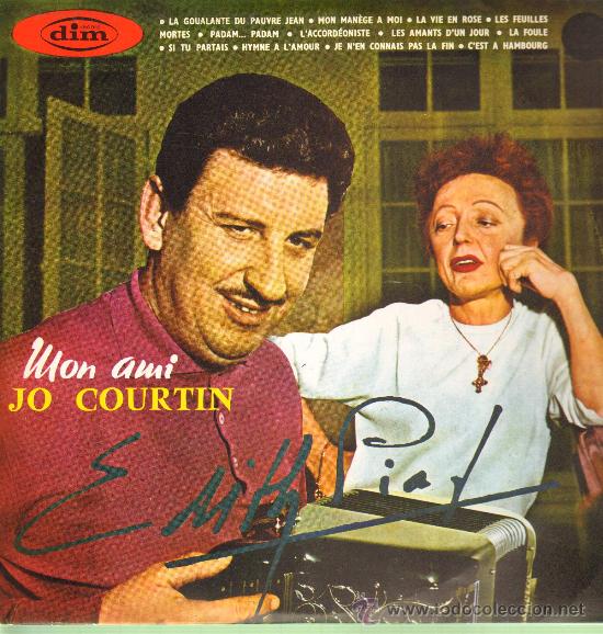 Discos de vinilo: Jo Courtin - Mon ami - Lp 1968 - Foto 1