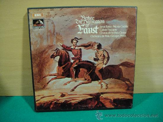 Discos de vinilo: BERLIOF LA CONDENACION DE FAUSTO CAJA DE 2LP + LIBRETO - Foto 1
