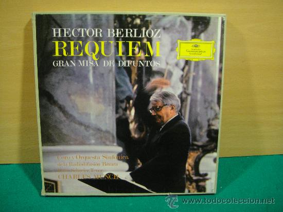 Discos de vinilo: BERLIOZ REQUIEM CAJA DE 2 LP + LIBRETO - Foto 1