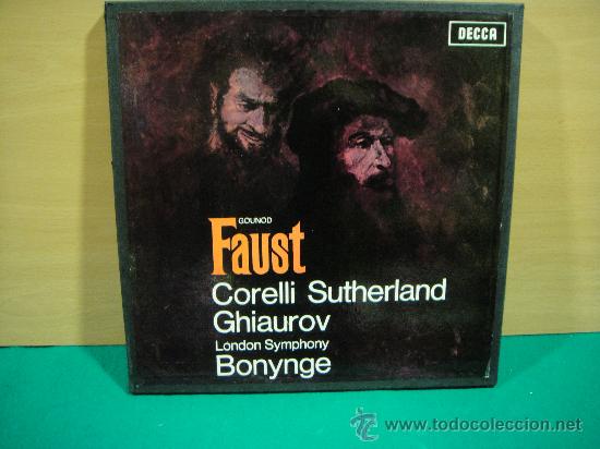 Discos de vinilo: GOUNOd - FAUSTO - CAJA DE 4 LP + LIBRETO - Foto 1