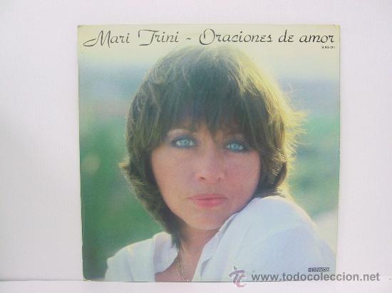 Discos de vinilo: MARI TRINI - ORACIONES DE AMOR - HISPAVOX 1981 - Foto 1