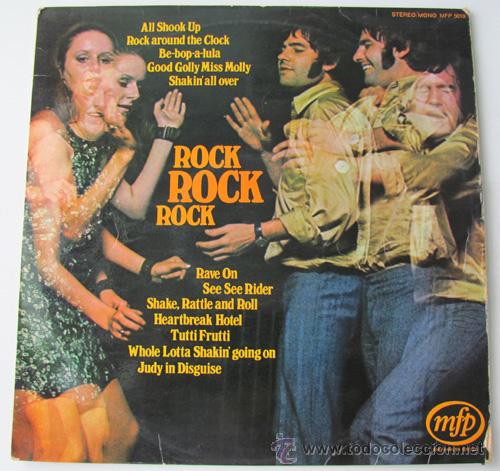 Discos de vinilo: ROCK ROCK ROCK - LP VERSIONES ROCKN ROLL- MFP - Foto 1