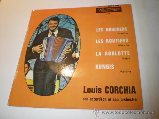 Discos de vinilo: SINGLE - LOUIS CORCHIA - Foto 1