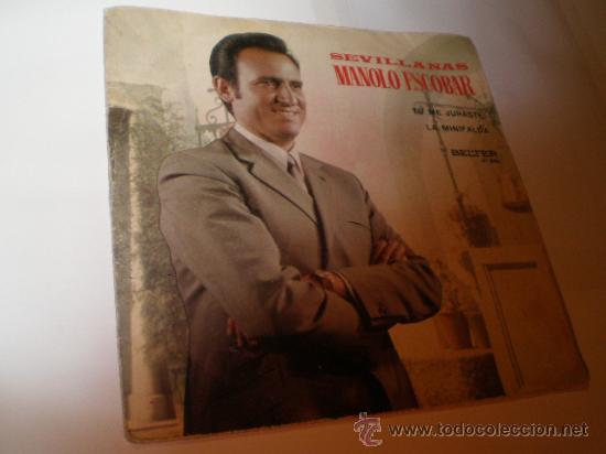 Discos de vinilo: SINGLE - MANOLO ESCOBAR - Foto 1