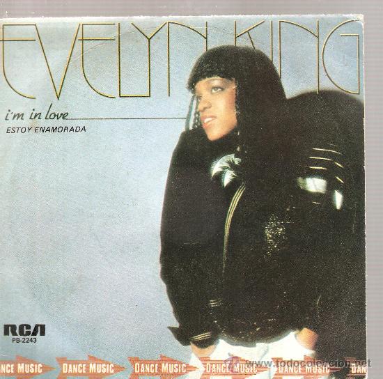 Discos de vinilo: Single EVELYN KING - I&acute;M IN LOVE - Foto 1
