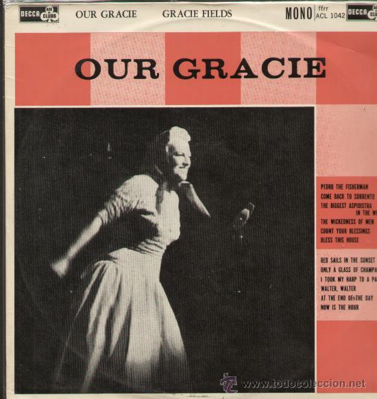 Discos de vinilo: gracie fields-our grace - Foto 1
