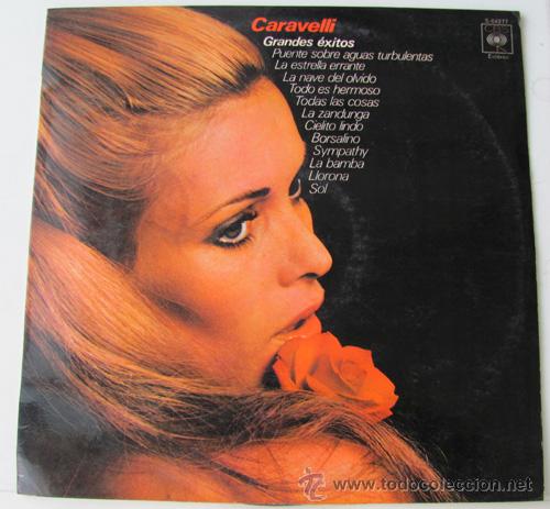 Discos de vinilo: CARAVELLI - GRANDES EXITOS - LP CBS 1970 - Foto 1