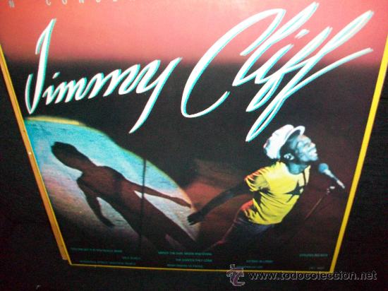 Discos de vinilo: jimmy cliff lp in concert - Foto 1
