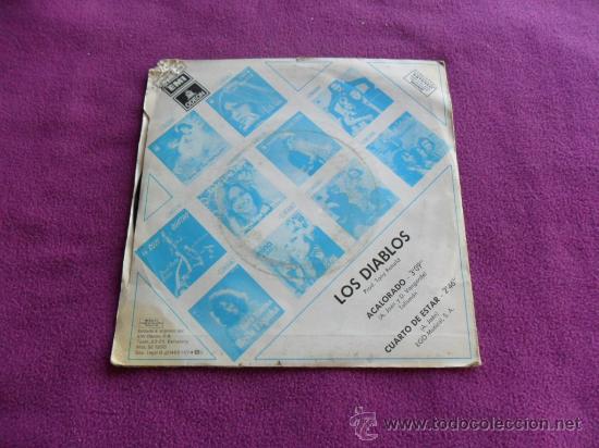 Discos de vinilo: LOS DIABLOS - ACALORADO - 1974 - Foto 2