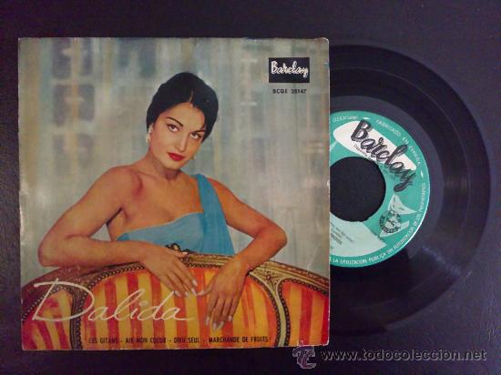 Discos de vinilo: DALIDA - LES GITANS - EP ORIGINAL ESPA&Ntilde;A - Foto 1