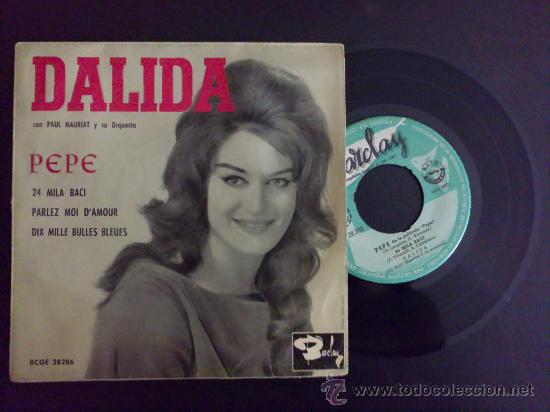 Discos de vinilo: DALIDA, PEPE - EP ORIGINAL ESPA&Ntilde;A - Foto 1