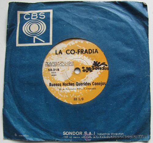 Disques de vinyle: LA CO-FRADIA - VENENO EN TU CUERPO - SINGLE SONDOR