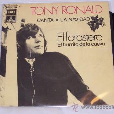 Discos de vinilo: TONY RONALD 7´SG CANTA A LA NAVIDAD *EL FORASTERO* AÑO 1971 RAREZA