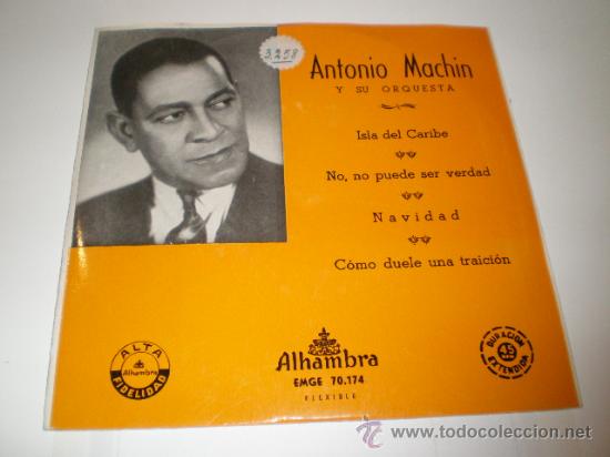 Discos de vinilo: SINGLE ANTONIO MACHIN - Foto 1