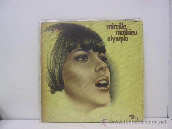Discos de vinilo: MIREILLE MATHIEU - OLYMPIA - ORIGINAL FRANCES - PORTADA ABIERTA - BARCLAY - Foto 1