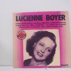 Disques de vinyle: LUCIENNE BOYER - PARLEZ- MOI D'AMOUR - ORIGINAL FRANCES - IMPACT. Lote 24256731