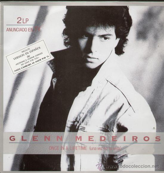 Discos de vinilo: Glenn medeiros - Once a lifetime - Doble LP. - Foto 1