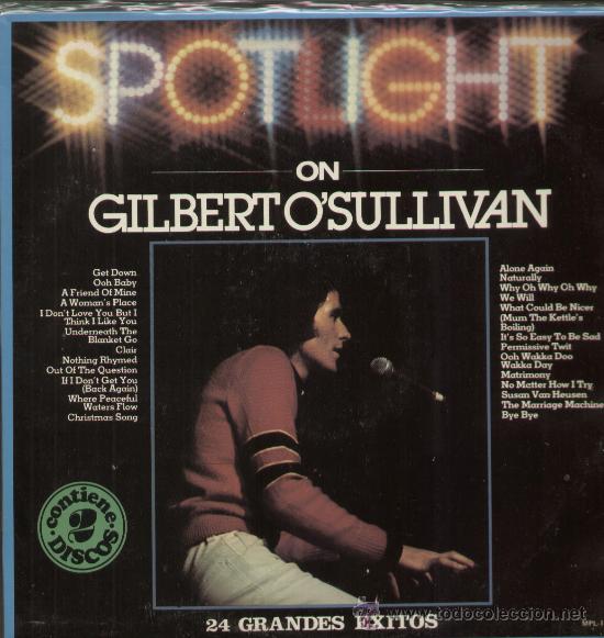 Discos de vinilo: Gilbert osullivan-spotlight - Foto 1